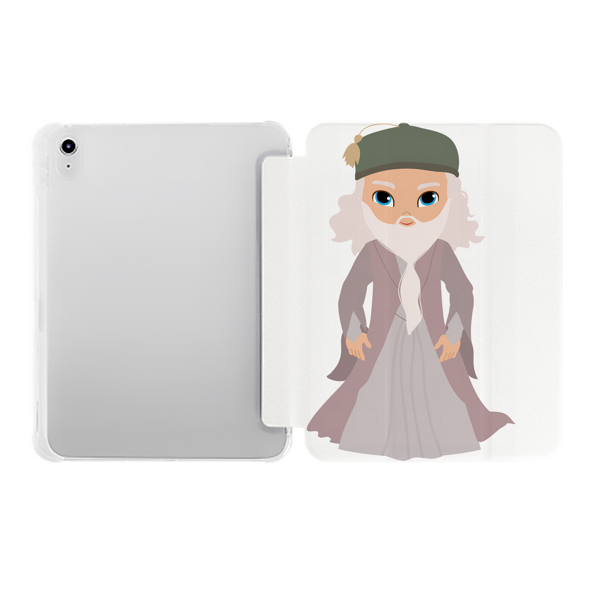 （画像用） Harry Potter ハリー・ポッターシリーズ IPad ケース ペン収納付き 三つ折りスタンド PUレザー×シリコン 対応機種9.5/10.5/10.9インチ
